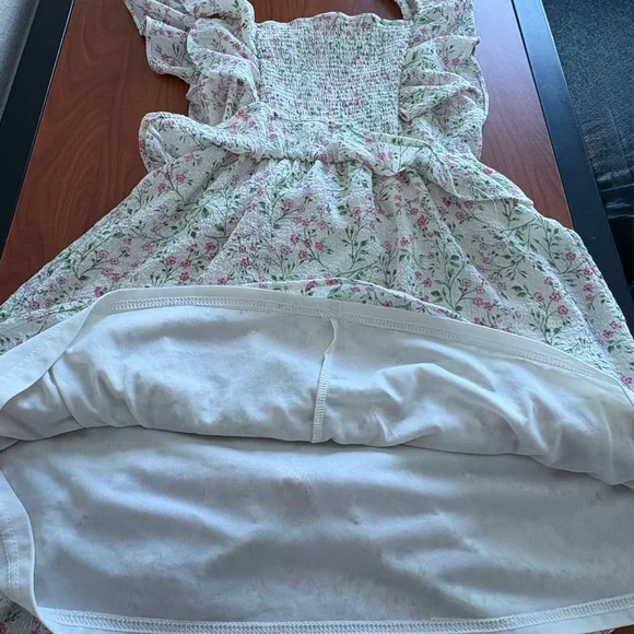 Floral Ruffle Dress - Picture 5 of 6